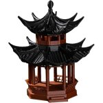Miniatures de jardin, mini accessoires de jardin zen, pagode miniature en plastique de 7. 2x7. 5x8. 5 ...