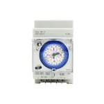 Fitags - minuterie analogique avec moteur synchrone et programme journalier, minuterie, 110 - 230vac Fitags - minuterie analogique avec moteur synchrone et programme journalier, minuterie, 110 - 230vac
