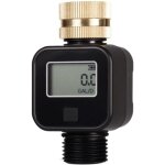 Andyou - compteur d'eau pratique pour le jardin, 4 modes de contr�le de la consommation d'eau, d�bitm�tre ...