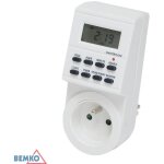 Bemko - minuterie électronique 7 jours - programmation hebdomadaire - 16a - ac230v - ip20 Bemko - minuterie électronique 7 jours - programmation hebdomadaire - 16a - ac230v - ip20