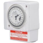 Minuterie m�canique de 24 heures, interrupteur horaire m�canique, cycle de 24 heures, type d'horloge ...