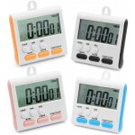 Minuteur de cuisine 24 heures, 4 pi�ces timer enfant, chronom�tre minuteur num�rique 4 couleurs avec ...