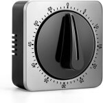 Minuteur de cuisine, horloge de cuisine avec alarme forte, pas besoin de piles, 100 % mécanique ? dos ... Minuteur de cuisine, horloge de cuisine avec alarme forte, pas besoin de piles, 100 % mécanique ? dos ...