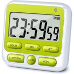 Minuteur de cuisine num�rique avec interrupteur d'alarme silencieuse / sonore et fonction marche / arr�t ...