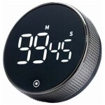 Minuteurs, minuteur de cuisine num�rique magn�tique avec grand �cran led, compte � rebours / horloge ...