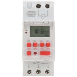 Minuteur digital programmable 7 jours interrupteur horaire ac 30a avec lcd