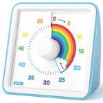 Minuteur enfant, 60 minutes chronometre enfant et compte à rebours pour enfants et adultes, silencieux ... Minuteur enfant, 60 minutes chronometre enfant et compte à rebours pour enfants et adultes, silencieux ...