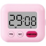 Minuteur magn�tique lcd avec affichage clair et alarme puissante pour la cuisine, la p�tisserie, les ...