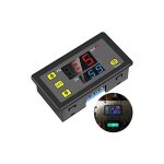 Zvd - minuterie relais dc 12v 20a numérique programmable, module de commutation de retardement de cycle ... Zvd - minuterie relais dc 12v 20a numérique programmable, module de commutation de retardement de cycle ...
