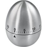 Minuteur à ?uf (avec fonction minuterie , sablier , en acier inoxydable) argent Minuteur à ?uf (avec fonction minuterie , sablier , en acier inoxydable) argent