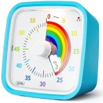 Minuteur visuel arc - en - ciel , rainbow timer enfant compte � rebours de 60 minutes minuteur pour enfants ...