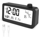 Minuteur visuel, reveil numerique rechargeable, compte à rebours de 60 minutes avec rétroéclairage, 3 ... Minuteur visuel, reveil numerique rechargeable, compte à rebours de 60 minutes avec rétroéclairage, 3 ...