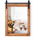 Relax4life - miroir accroche porte hd 76x55cm, miroir mural rectangulaire antidéflagrant avec cadre en ... Relax4life - miroir accroche porte hd 76x55cm, miroir mural rectangulaire antidéflagrant avec cadre en ...