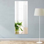 Miroir autocollant 40 x 122 cm miroir adh�sif flexibles carreaux de miroir 0. 3mm d'�paisseur feuilles ...