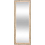 Atmosphera - miroir en cannage joanna marron 195x72cm crateur d'intrieur