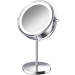 Miroir cosm�tique grossissant �clair� rotatif � 360�, miroir cosm�tique grossissant 10x, miroir cosm�tique ...