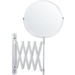 Miroir grossissant mural extensible et pivotant � 360� - grossissement x3 - 22 x 21, 7 cm - mirroir murales ...