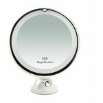Miroir grossissant x10 avec Éclairage led pour voyage, doté d'une ventouse pour fixation murale et d'une ... Miroir grossissant x10 avec Éclairage led pour voyage, doté d'une ventouse pour fixation murale et d'une ...