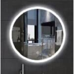 Miroir led salle de bain rond r�tro�clair� coiffeuse �clairage led mural grande pi�ce petit pendentif ...
