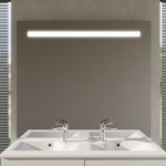 Miroir lumineux eleg plus 120x105 cm - avec antibu�e sans interrupteur