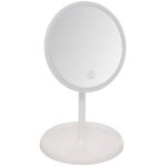 Miroir lumineux � poser  tactile  30cm blanc
