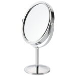 Miroir de maquillage, miroir de courtoisie, miroir de table avec compartiment grossissant, double face ... Miroir de maquillage, miroir de courtoisie, miroir de table avec compartiment grossissant, double face ...