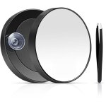 Miroir de maquillage - miroir grossissant - mini miroir de maquillage - miroir portable - grossissement ...