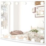 Design in - miroir maquillage hollywood 18 ampoules led grossissement 3x �clairage cw95725