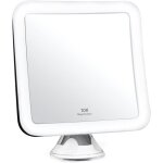 Miroir de maquillage lumineux grossissant x10 - sans fil, ventouse verrouillable, 6, 5 pouces de large, ... Miroir de maquillage lumineux grossissant x10 - sans fil, ventouse verrouillable, 6, 5 pouces de large, ...
