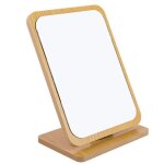 Miroir de maquillage de table pliable en bois - petit miroir vertical carré - miroir de maquillage portable ... Miroir de maquillage de table pliable en bois - petit miroir vertical carré - miroir de maquillage portable ...