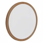 Miroir mca hhg - 388, miroir mural, miroir de dressing, miroir d'entr�e, bois massif, verre 40 cm, ch�ne ...