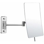 Miroir mural grossissant x3 fois grossissement - extension pliant - 360 degr�s rotation miroir grossissant ...