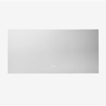 Miroir mural rectangulaire 160x75 cm pour salle de bain avec lumi�re led et anti - bu�e riben sklum