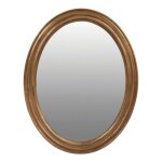 Decoration d ? autrefois - miroir ovale doré - mdf - or - interior's Decoration d ? autrefois - miroir ovale doré - mdf - or - interior's