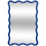 Miroir vague judy bleu 60x38cm - atmosphera crateur d'intrieur