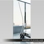 Lumal�a - miroir plexiglass - rectangle - 24x60 cm