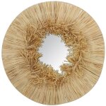 Now's home - miroir en raphia, el nido