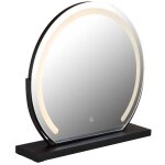 Globo - miroir salle de bain miroir led commande tactile variateur lampe de maquillage lampe de salle ...