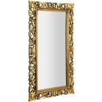 Miroir scule avec cadre, 80x150cm, or