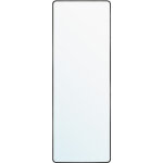 Grand miroir sur pied, avec miroir grossissant, verre tremp�, rectangulaire, coins arrondis, 150 x 40 ...