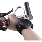 Miroir de v�lo de cyclisme, r�troviseur v�lo, r�glable 360� rotatif miroirs de v�lo, prot�ge - poignets ...