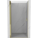 Mexen - mist - b porte de douche pivotante 60 cm, transparent, doré - 8a2 - 060 - 000 - 50 - 00 Mexen - mist - b porte de douche pivotante 60 cm, transparent, doré - 8a2 - 060 - 000 - 50 - 00