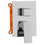 Mitigeur 3 voies carr� encastr�