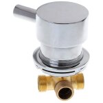 Alovez - mitigeur cabine de douche mlangeur de vanne de mlange d'eau froide chaude robinet de sortie ...