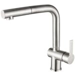 Mitigeur de cuisine avec douchette extractible robinet cuisine bross mitigeur d'evier 360 rotatif robinetter ...