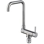 Mitigeur cuisine rabattable pivotant  360, robinet cuisine avec poigne pliable contre fentre, robinet ...