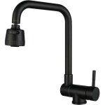 - mitigeur cuisine rabattable, robinet cuisine rabattable sous fenetre avec 2 jets, acier inoxydable ...