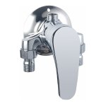 Mitigeur de douche en applique pour chauffe - eau solaire triangulaire. - ulisem