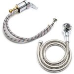 Mitigeur de douche douchette et lavabo robinet salle de bain chrom�