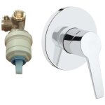 Mitigeur de douche encastr� et mural solid s